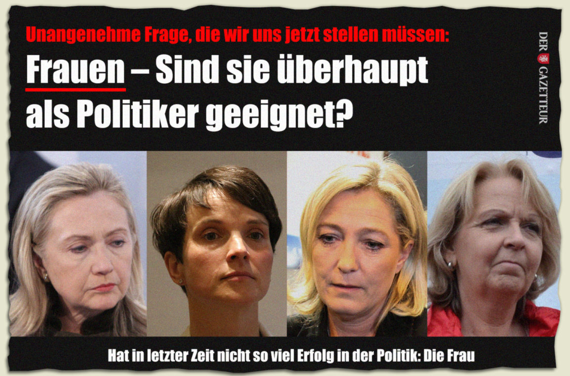 Frauen Und Politik – Der Gazetteur