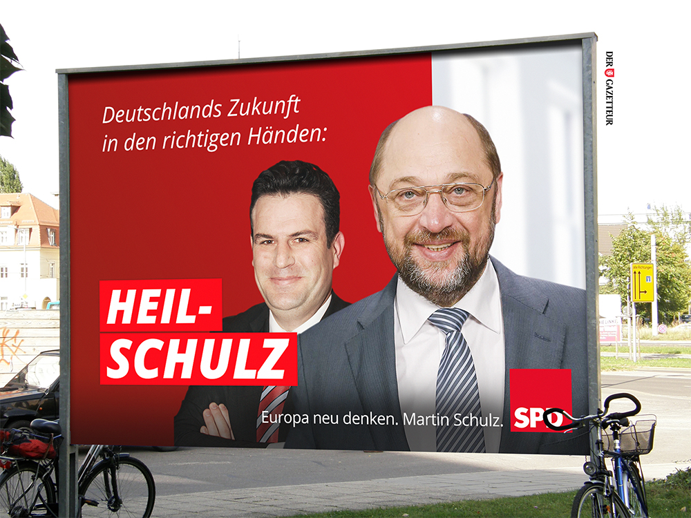 SPD Wahlplakat - Der Gazetteur